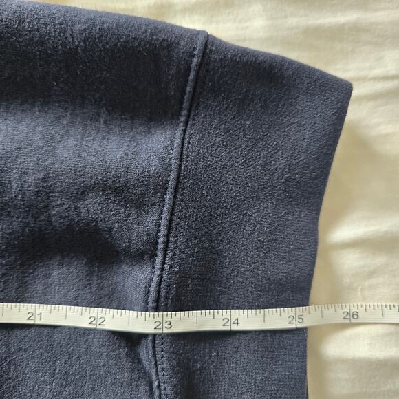 Vintage Gonzaga Champion Navy Pullover Sweatshirt Men's Size S Preppy Academia - Picture 7 of 7